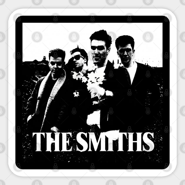 The Smiths grunge texture Sticker by 4stroboy